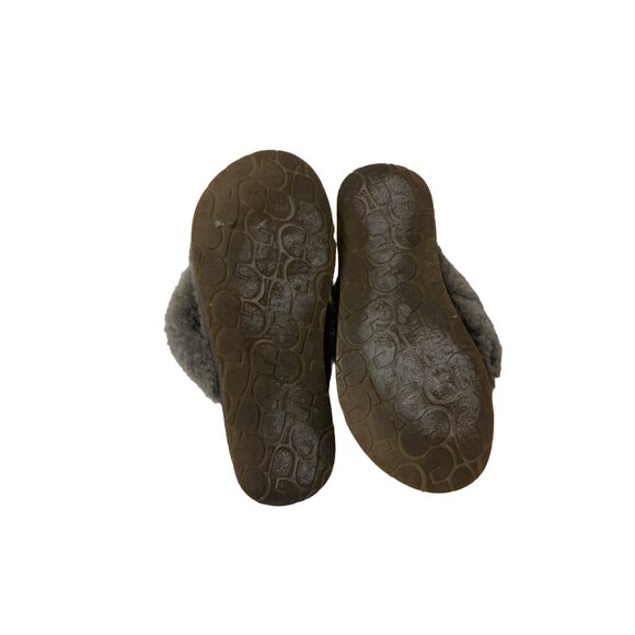 Ugg Grey Thong Slippers - Picture 4 of 4